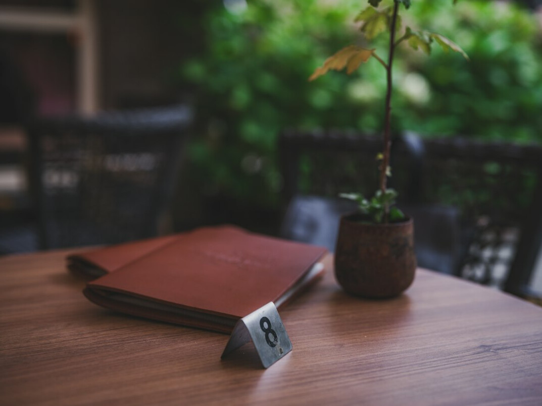 open mystery book on table